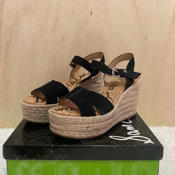 Sam Edelman Maura Espadrille Wedge Sandal size 9.5 - Picture 3 of 6